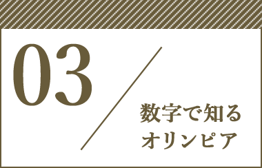 03.数字で知るオリンピア